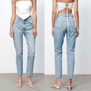 Zara | Mom Fit Jeans